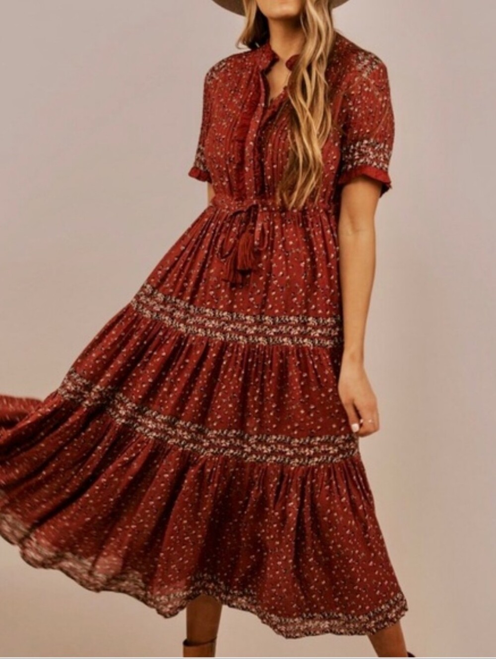 Free People Rare Feeling Maxi Dress